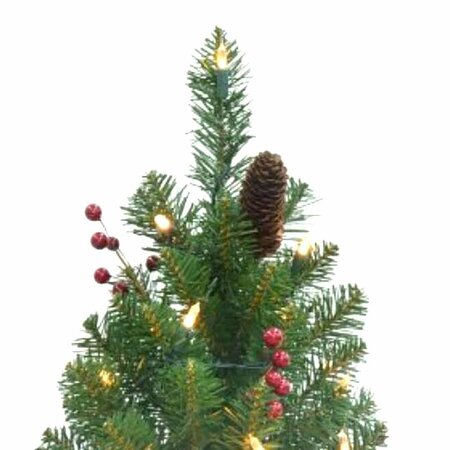 Celebrations 2 ft. Pencil Incandescent 35 ct Christmas Tree TCWT20P00A